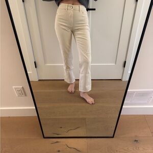 DL1961 Women's Ankle Jeans in Cream